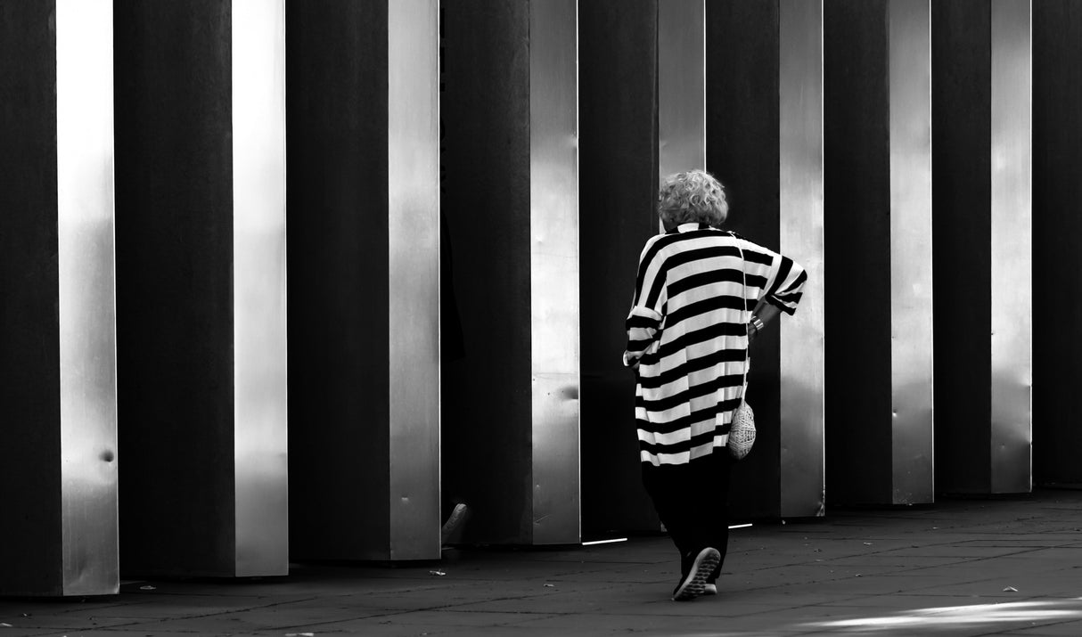 Striped Poster och Canvastavla