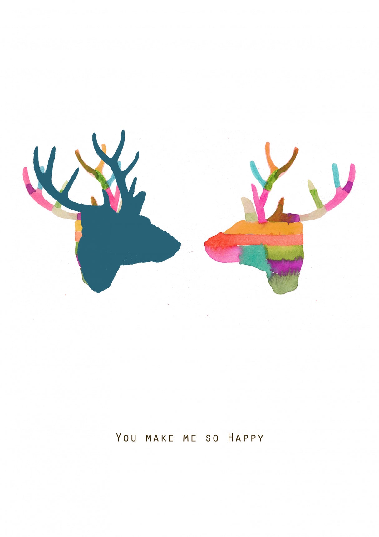 You Make Me so Happy Poster och Canvastavla