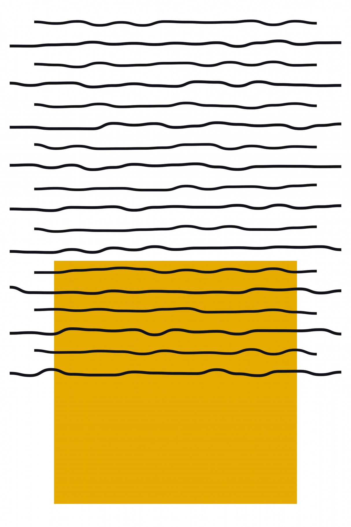 Minimal Primary #2 Poster och Canvastavla