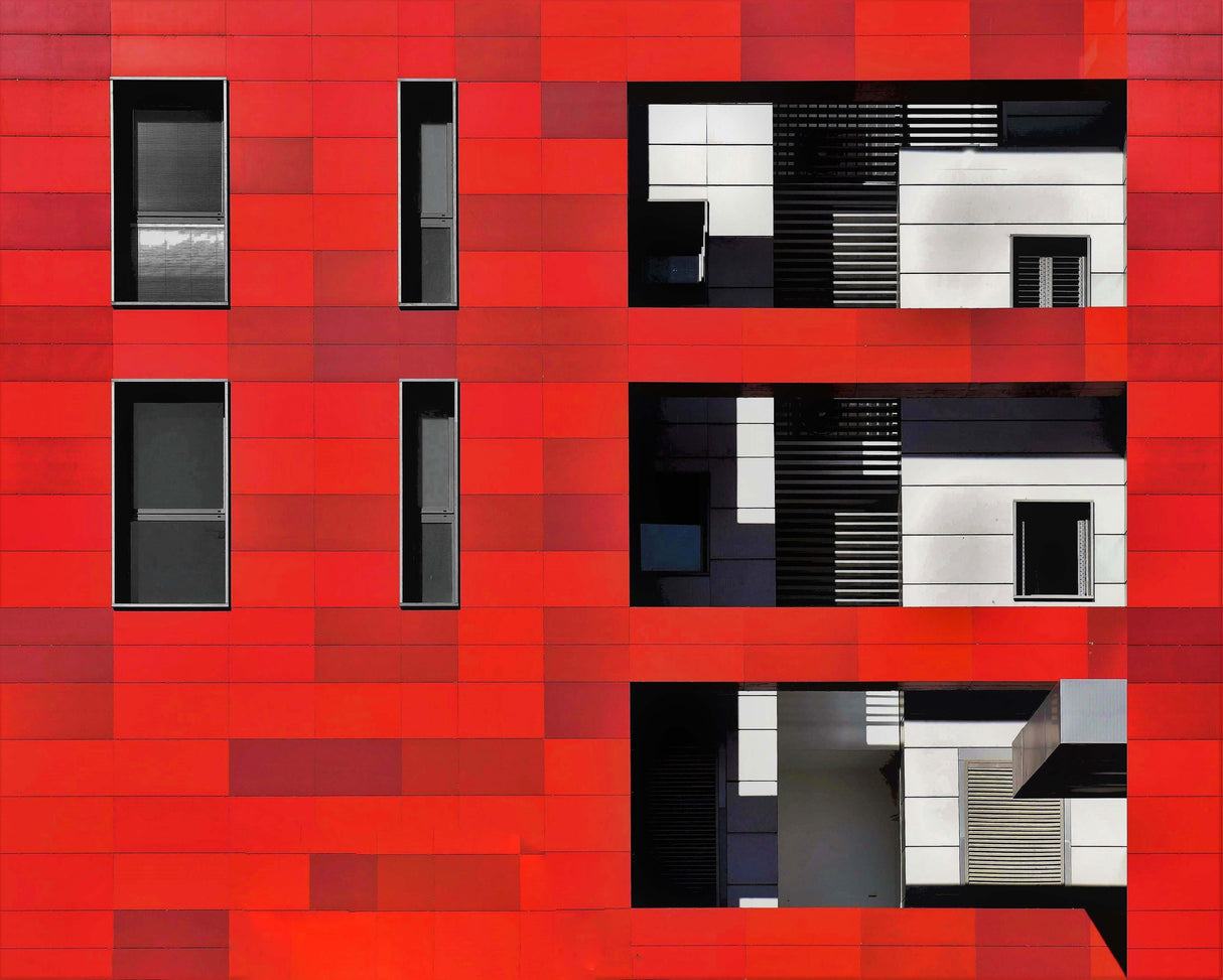 Urban texture - Herzliya Poster och Canvastavla