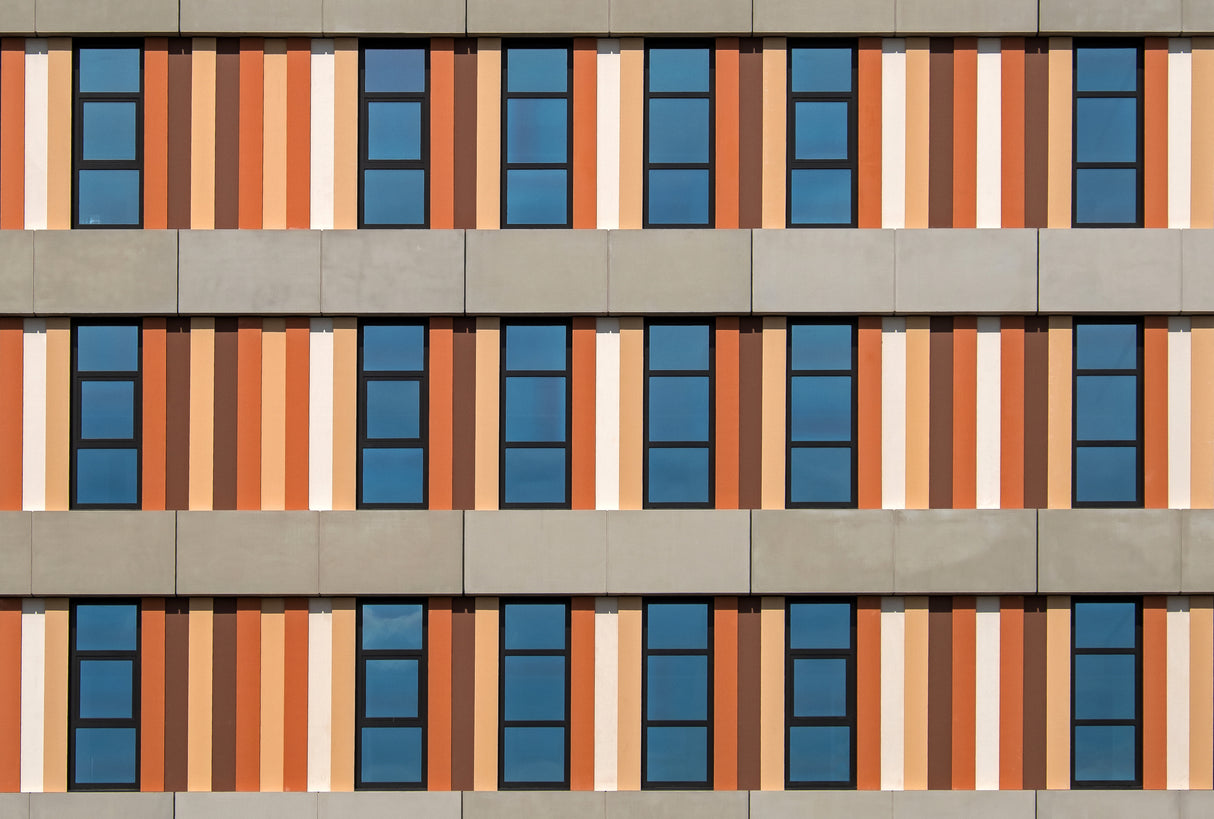architectural façade art Poster och Canvastavla
