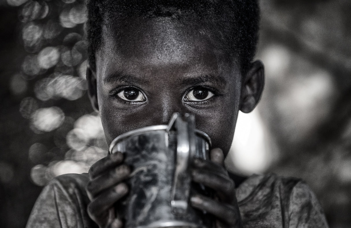 Pokot tribe child - Kenya Poster och Canvastavla