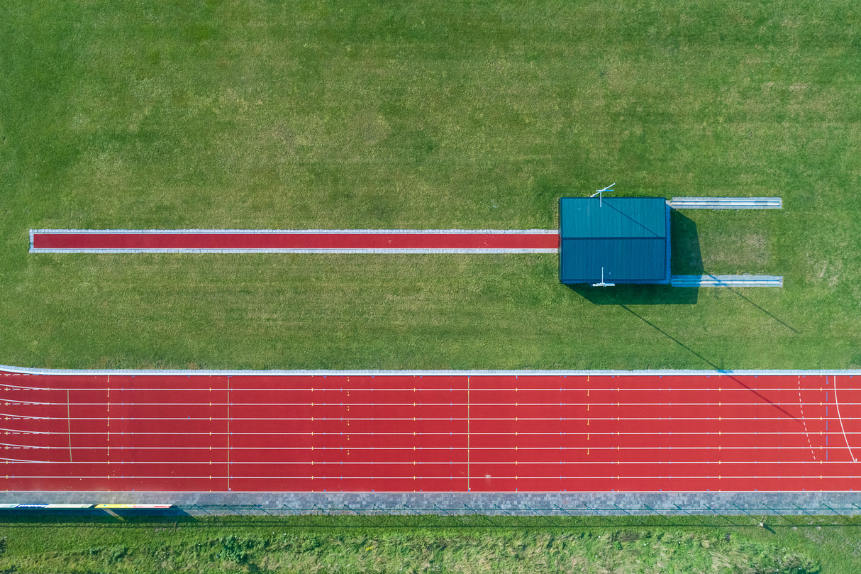 Jogging track Poster och Canvastavla