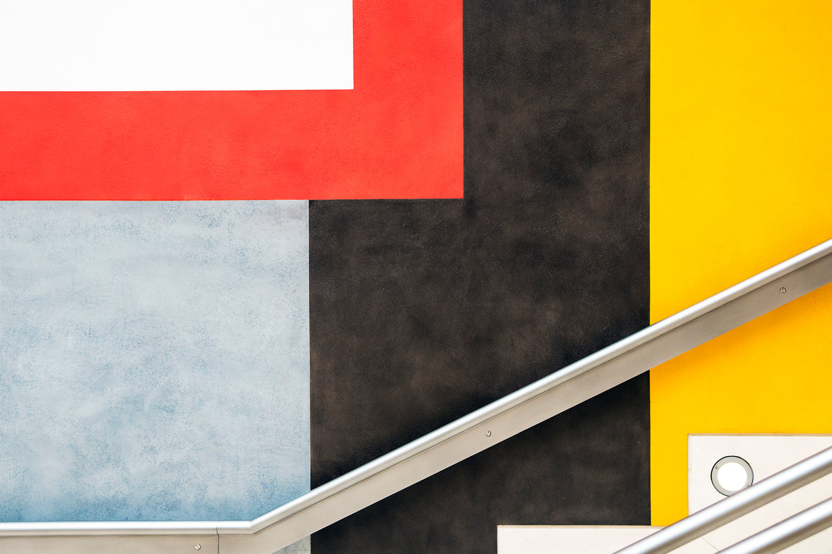 colour block Poster och Canvastavla