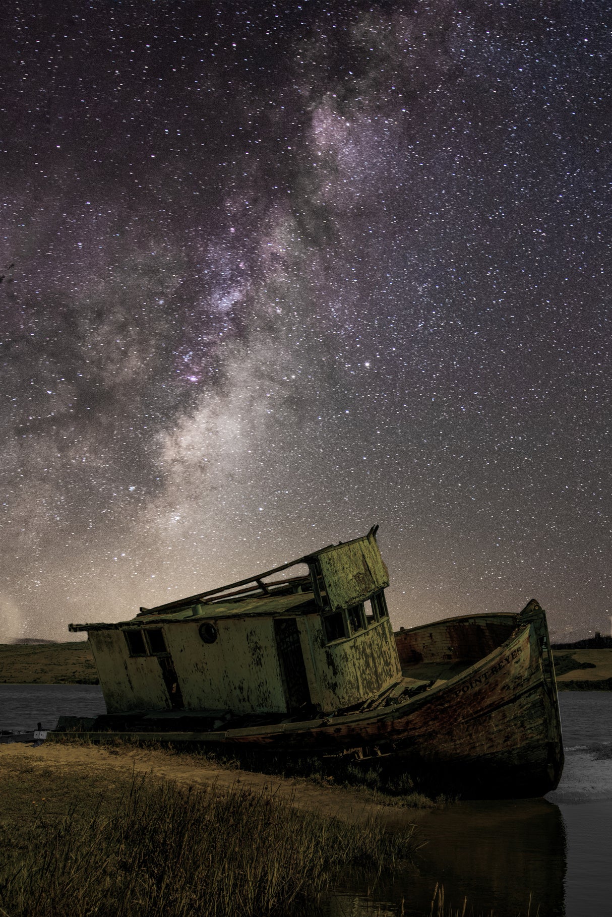 Point Reyes Shipwreck Poster och Canvastavla