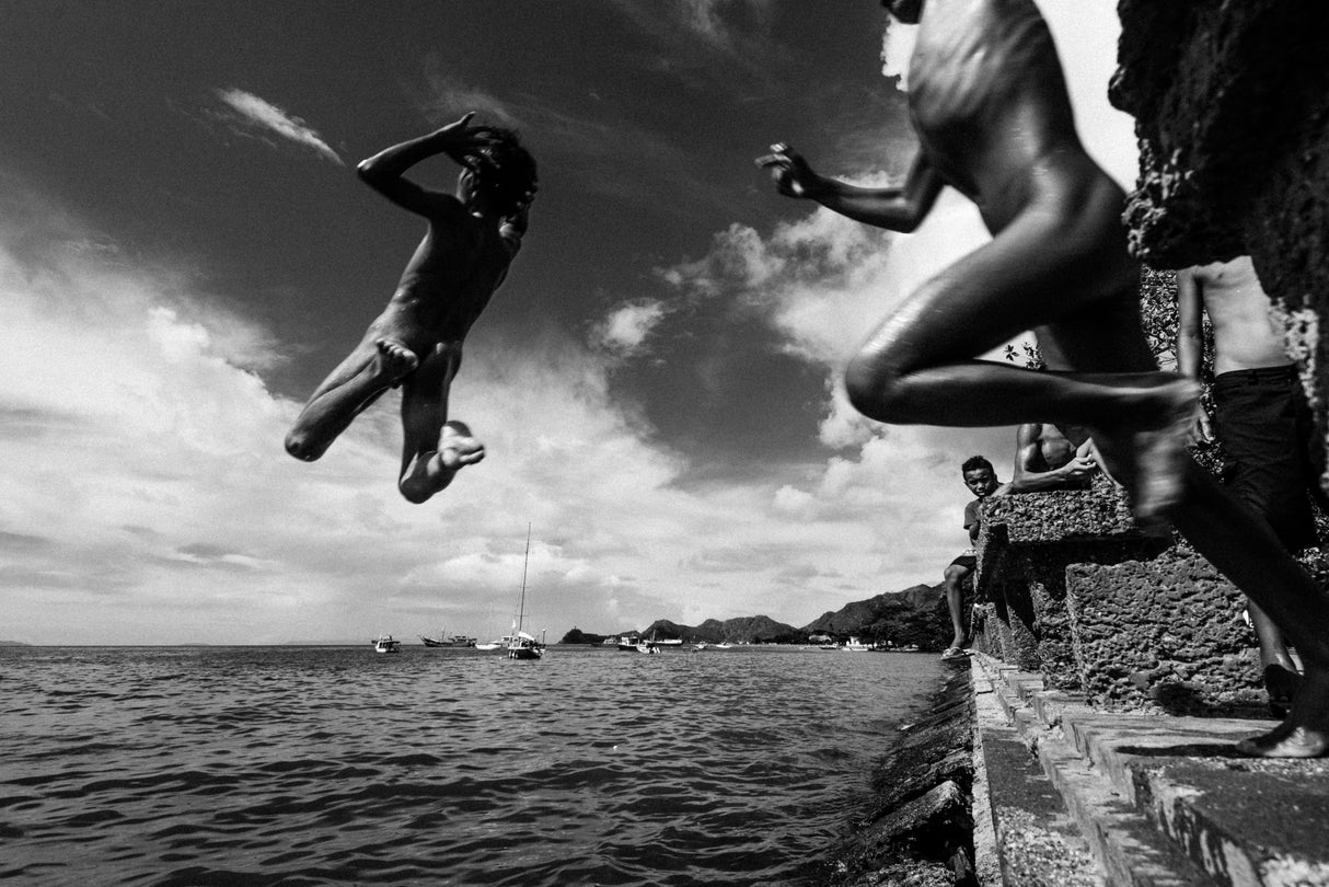 Freedom jump Poster och Canvastavla