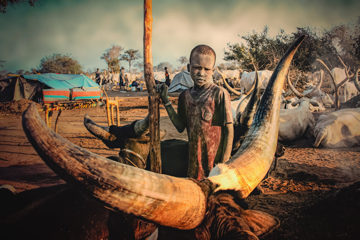 Mundari Child Poster och Canvastavla