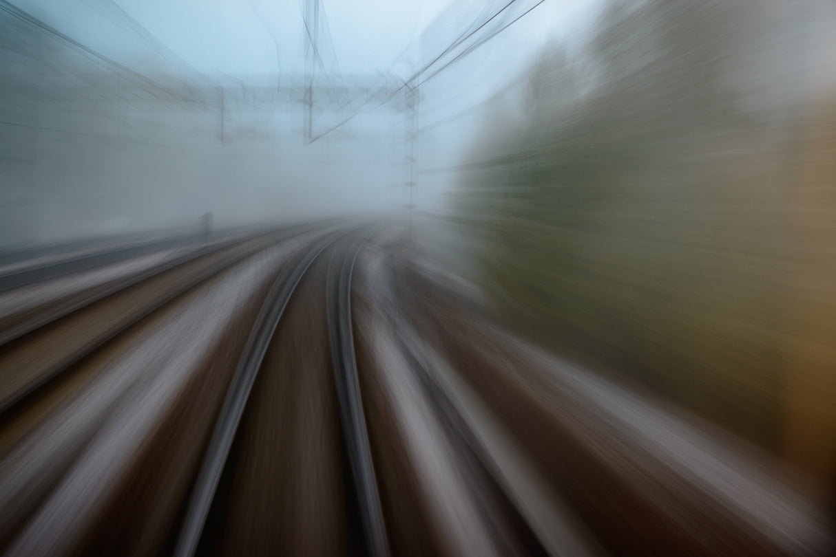 From the last wagon of the train Poster och Canvastavla
