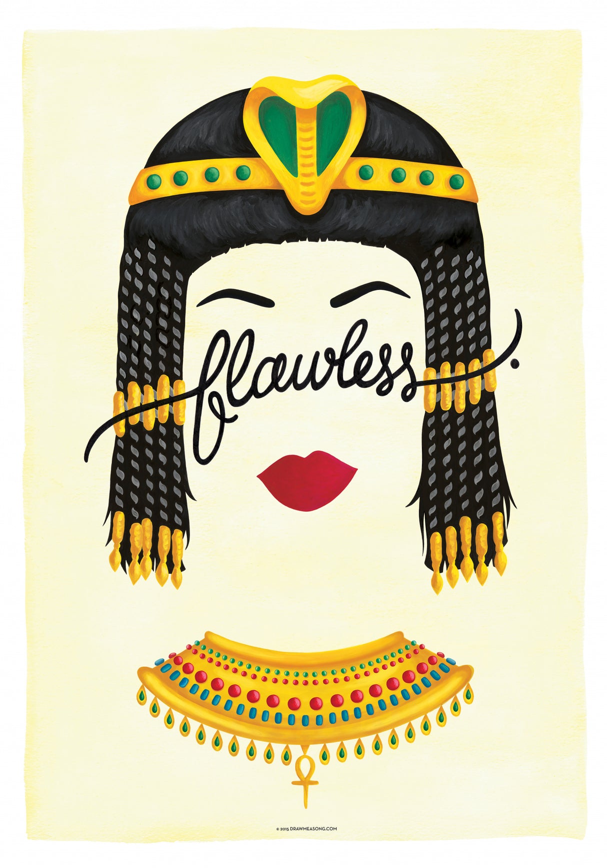 Flawless Cleopatra Poster och Canvastavla