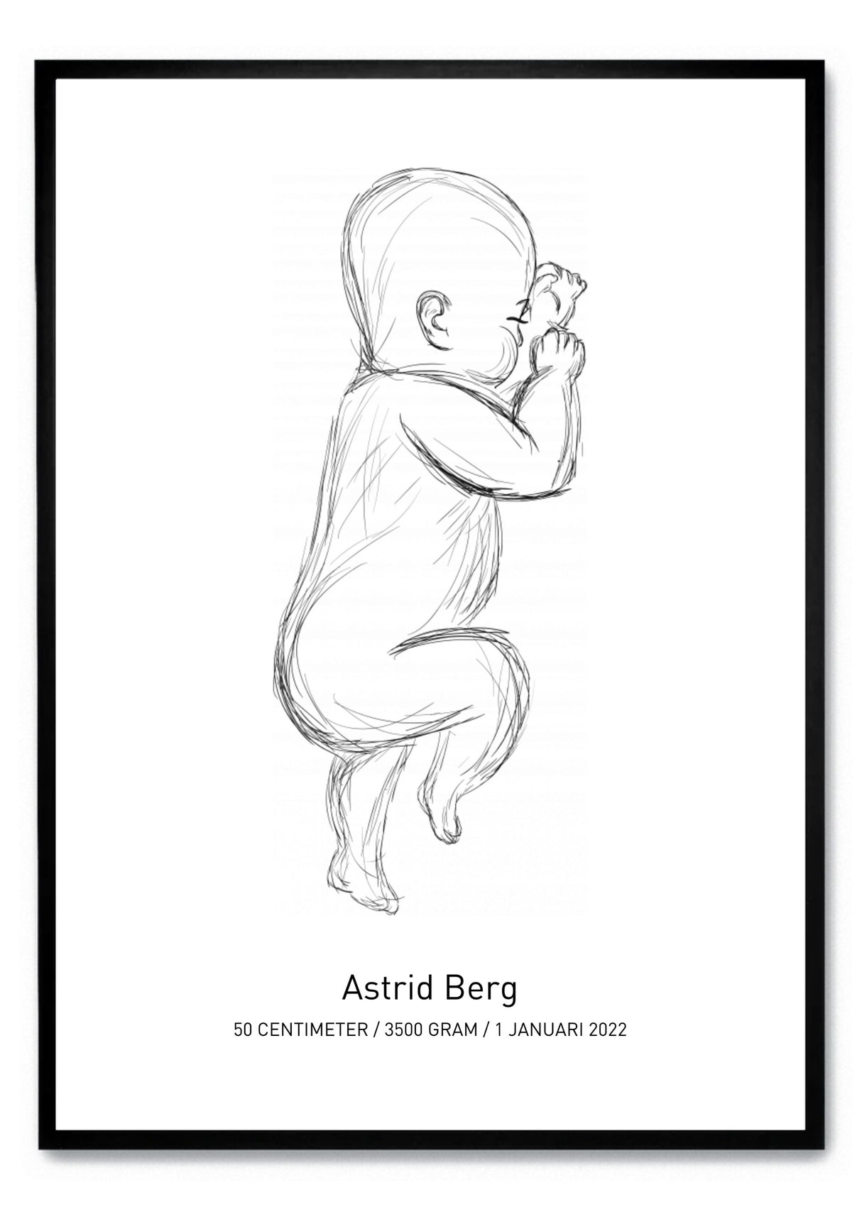 personlig-fodelsetavla-no1 poster