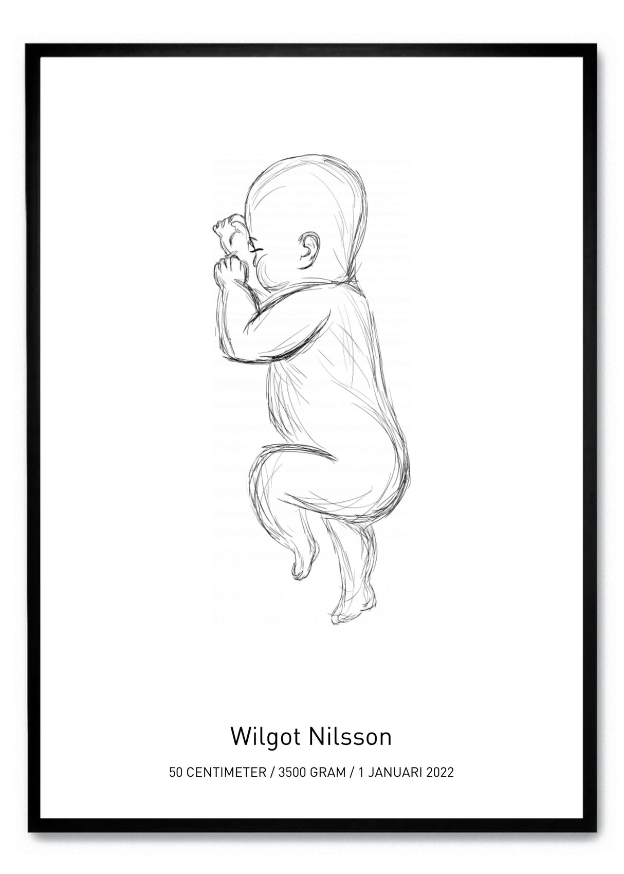 personlig-fodelsetavla-vanster poster