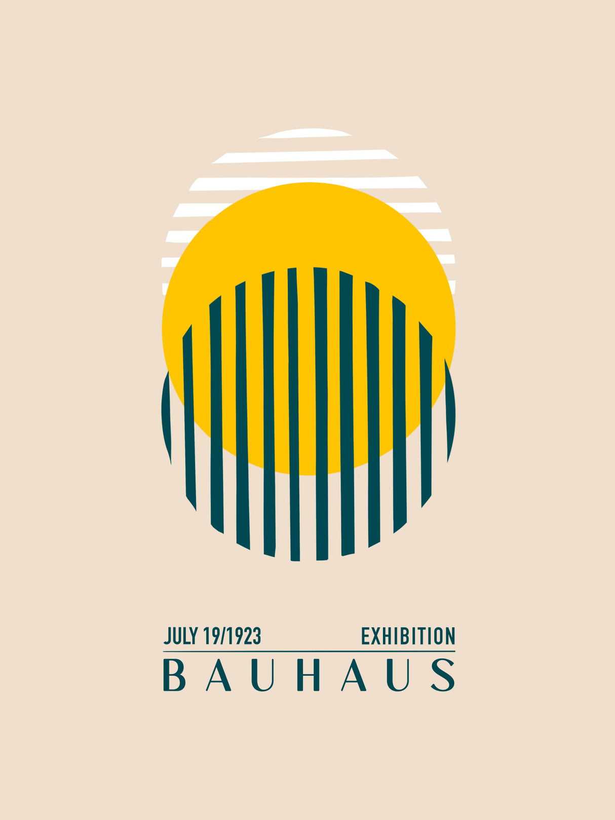 Bauhaus Sari Kure Poster och Canvastavla