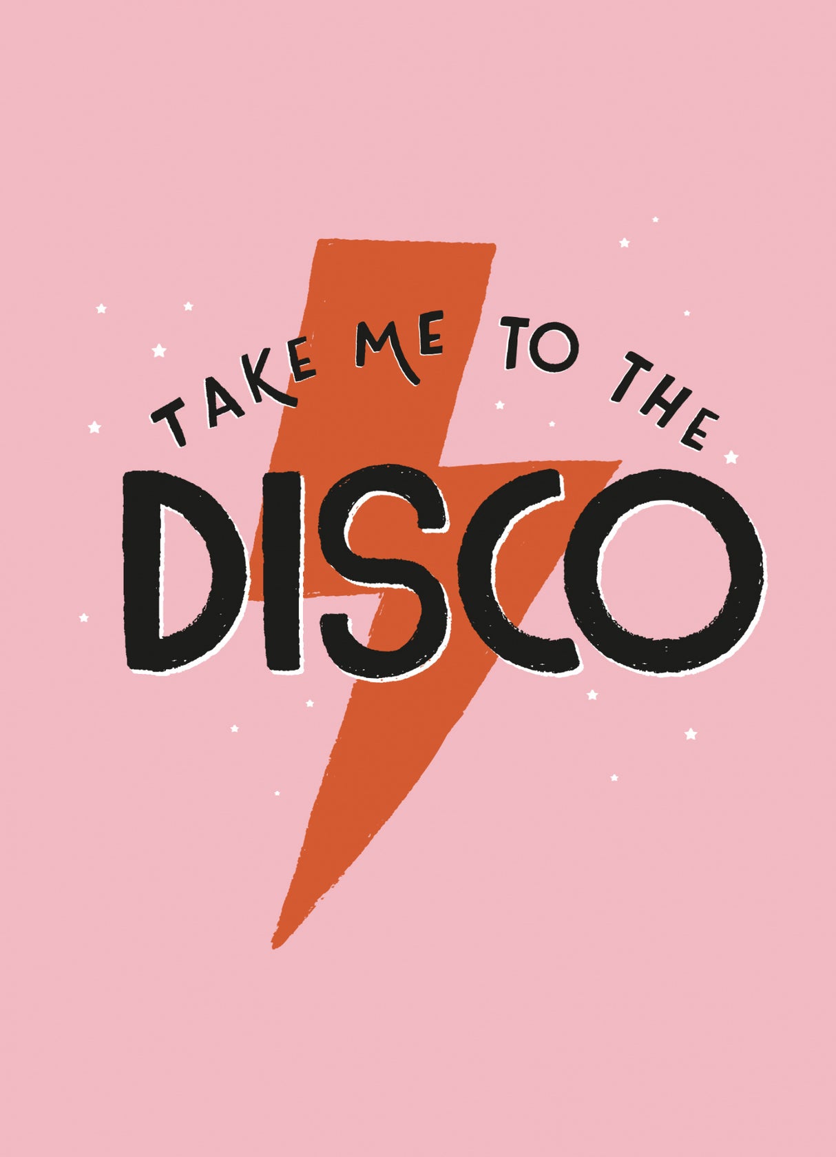 Take Me To the Disco Poster och Canvastavla