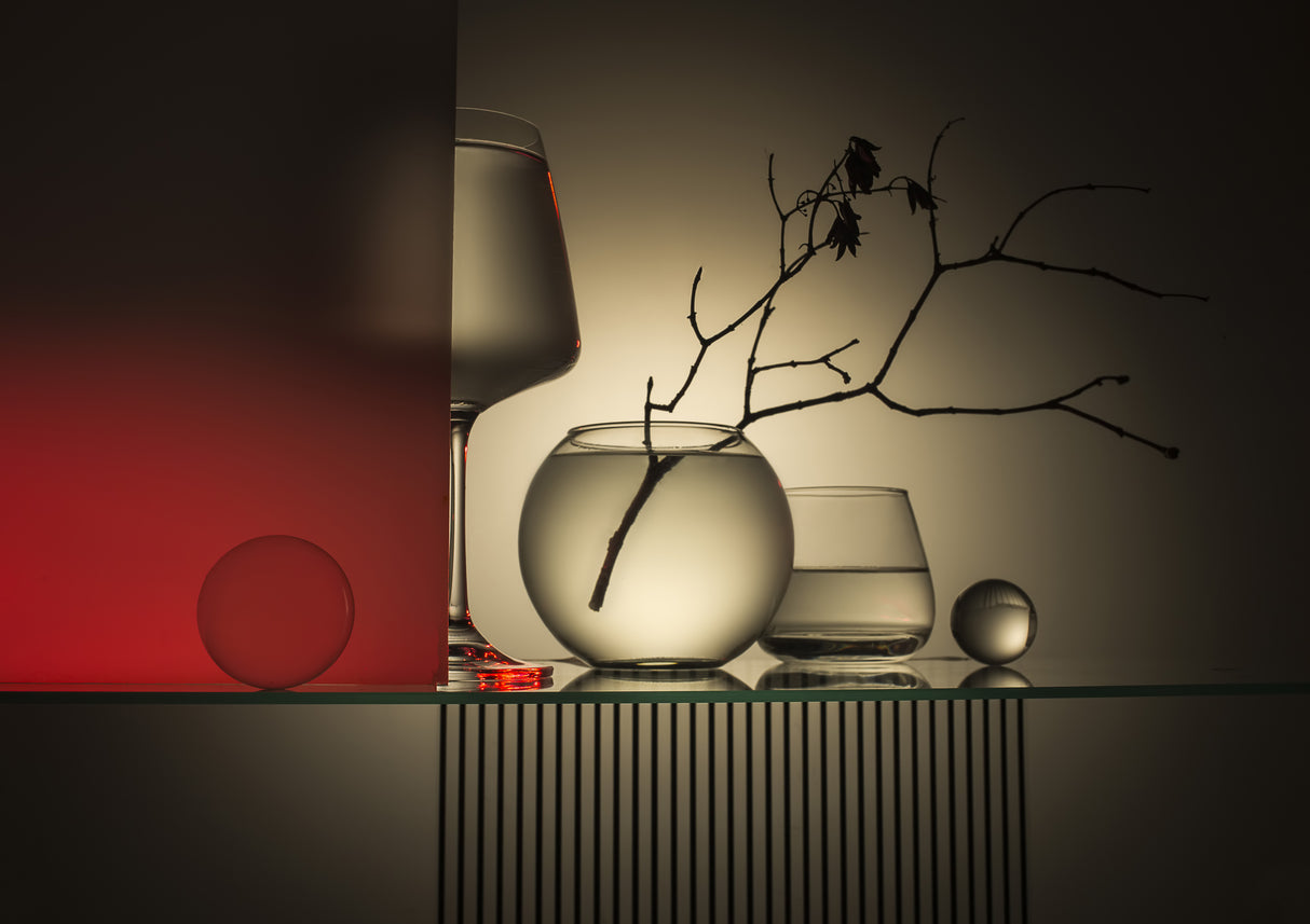 From the series "Experiments with glass" Poster och Canvastavla
