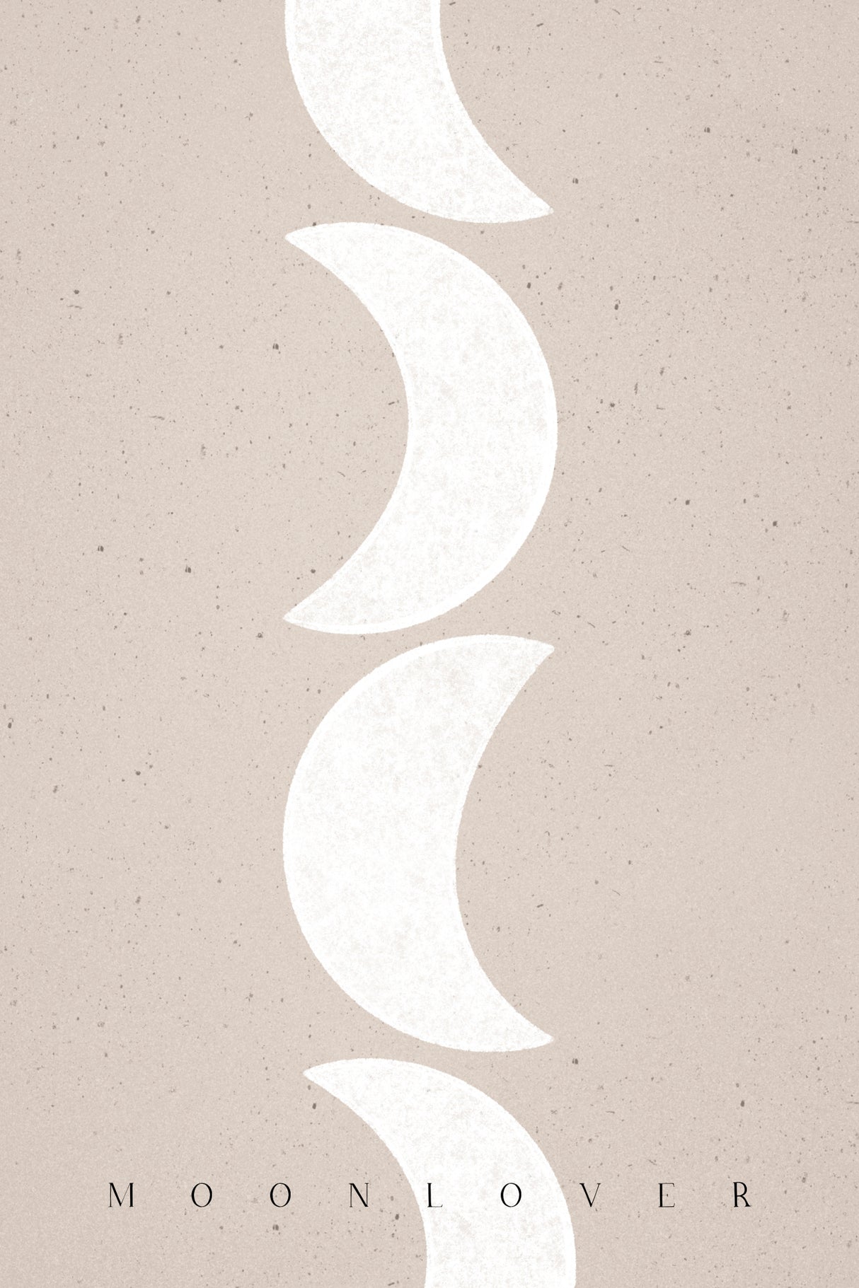 Moonlover Poster och Canvastavla