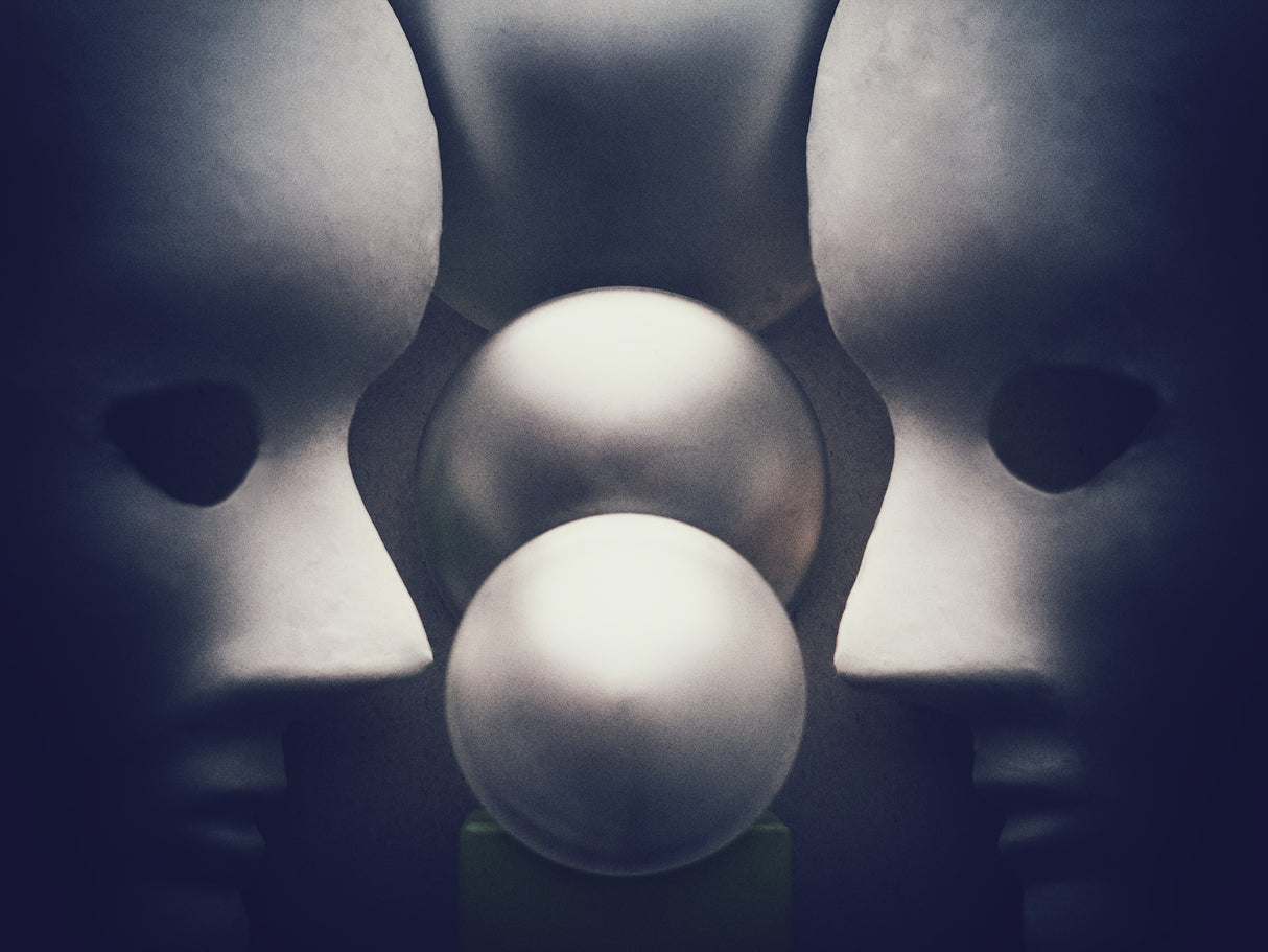 The structure of the inner void. Poster och Canvastavla
