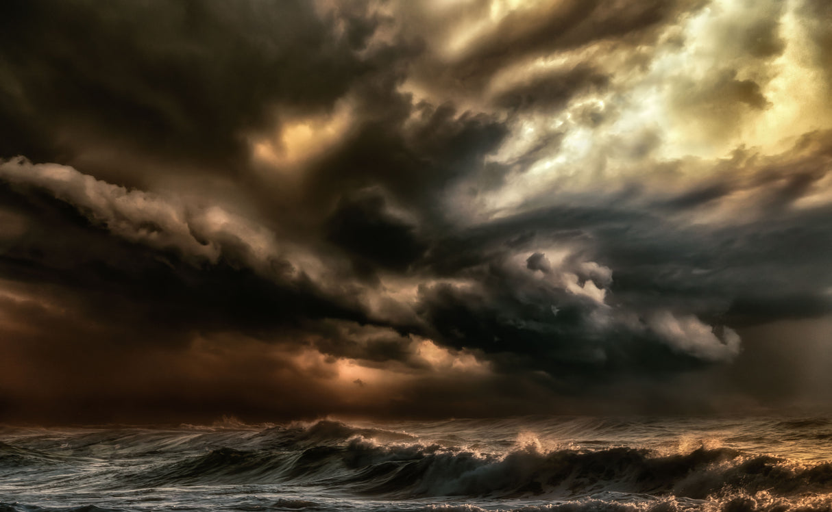 The raging tempest... Poster och Canvastavla