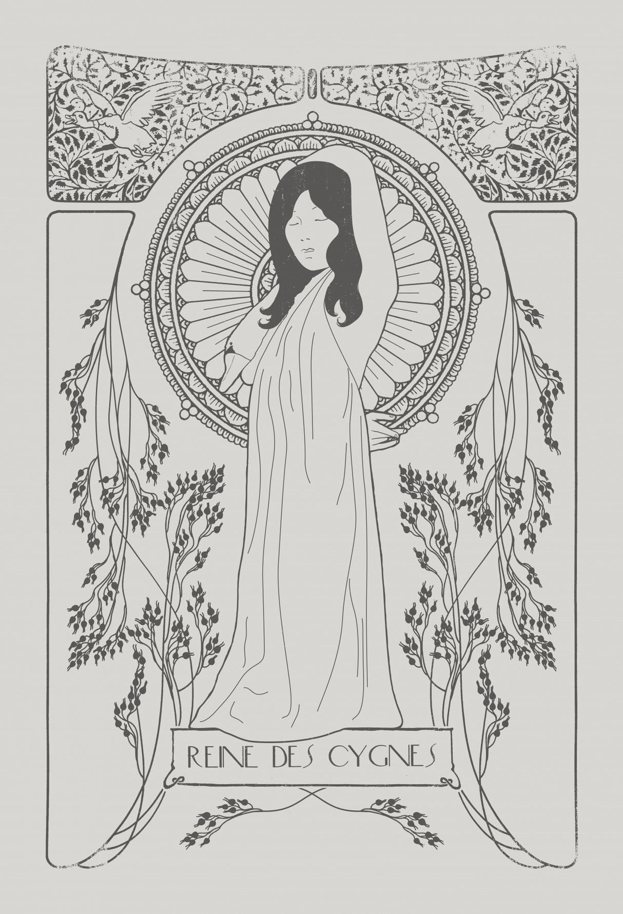 Reine Des Cygnes Nº1 Poster och Canvastavla