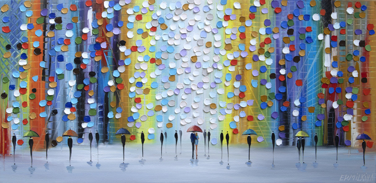 Rainy Fantasy Poster och Canvastavla