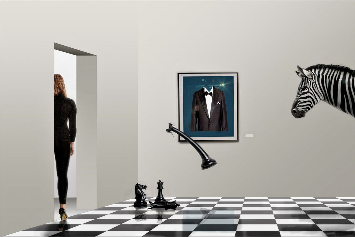 wooden figures Poster och Canvastavla