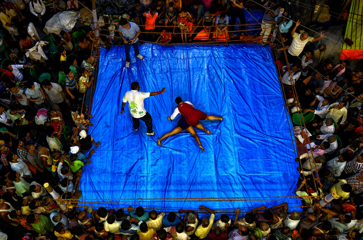 Amateur wrestler Poster och Canvastavla