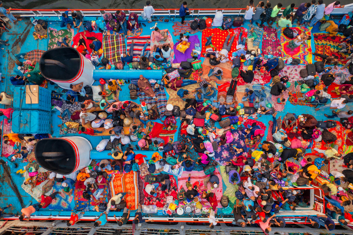 Rooftop journey in launch Poster och Canvastavla