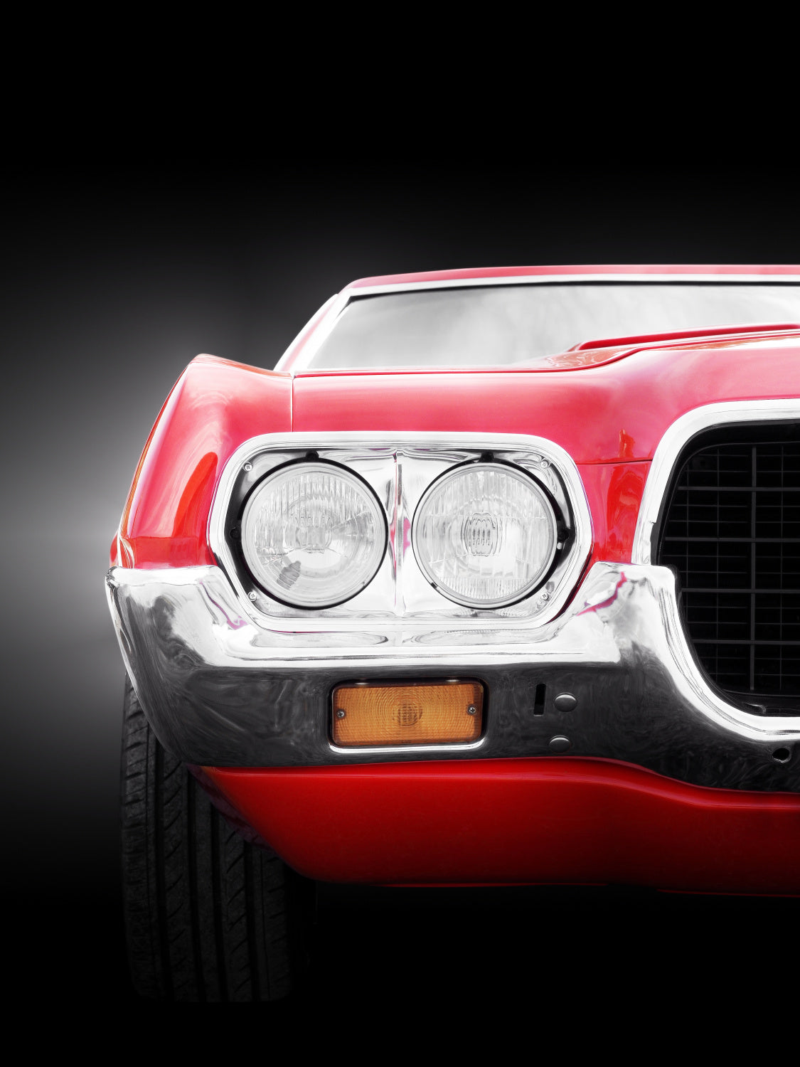 US classic car 1972 Ranchero pickup truck Poster och Canvastavla