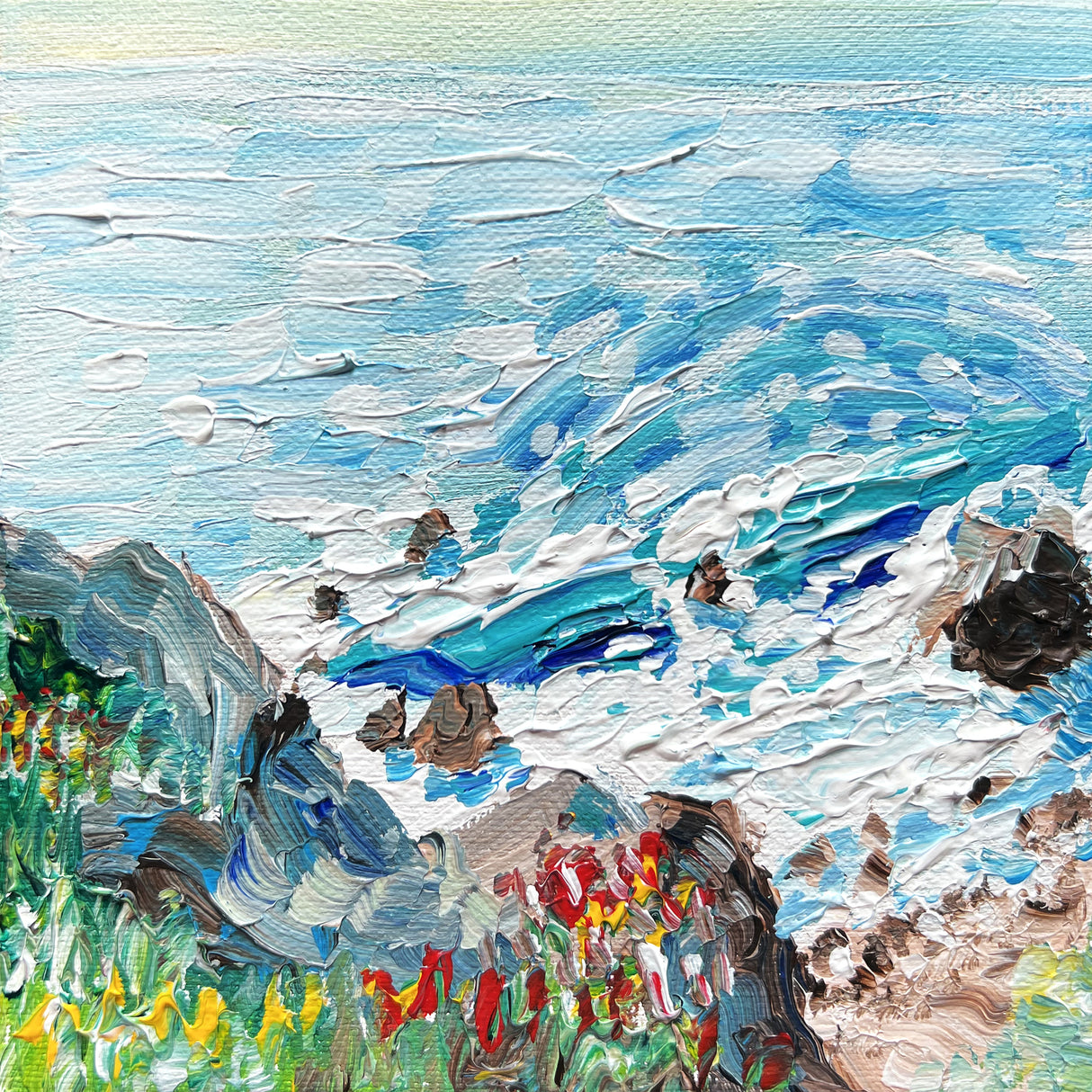 Coastline Poster och Canvastavla