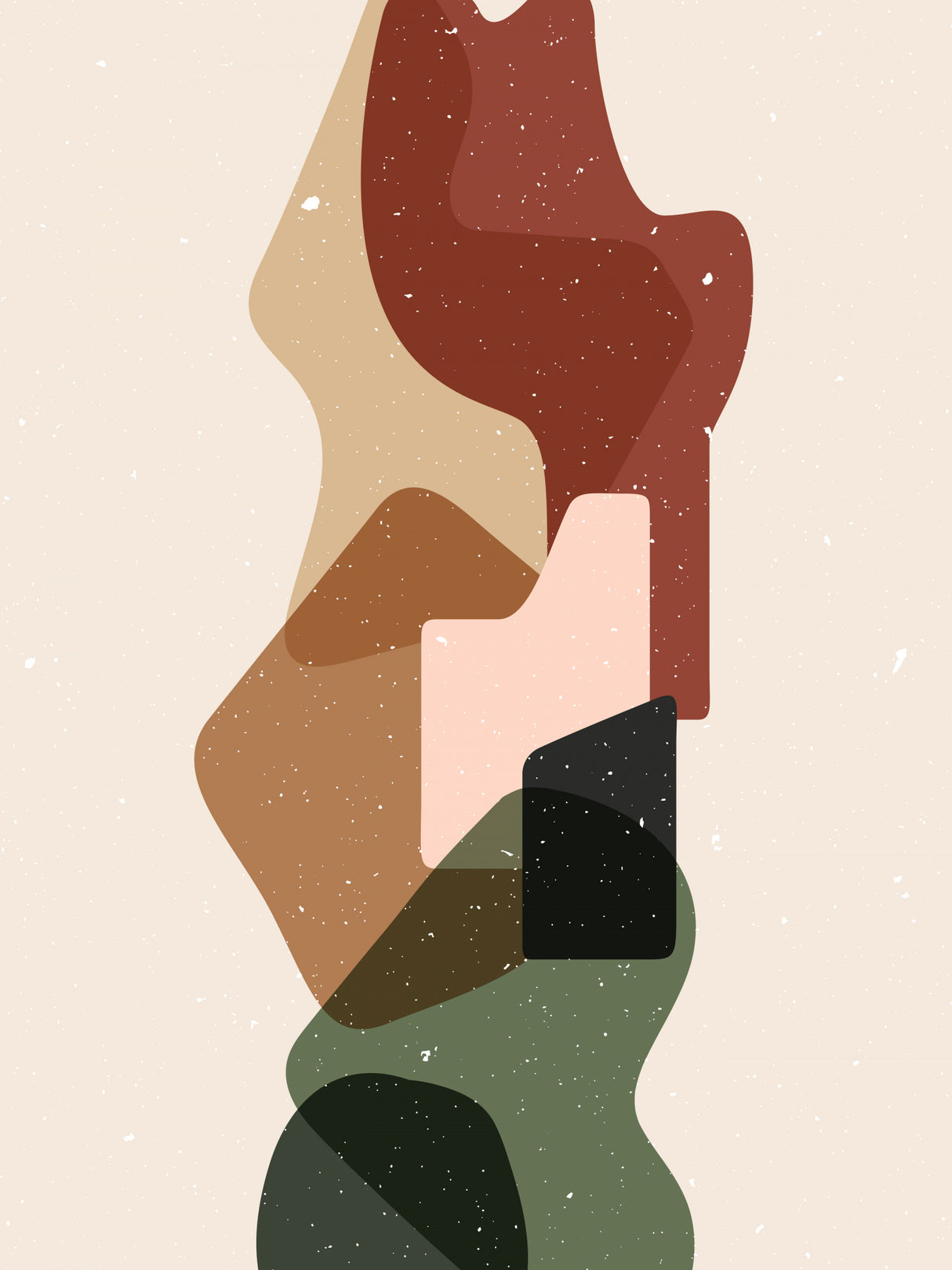 Abstract composition 12 Poster och Canvastavla