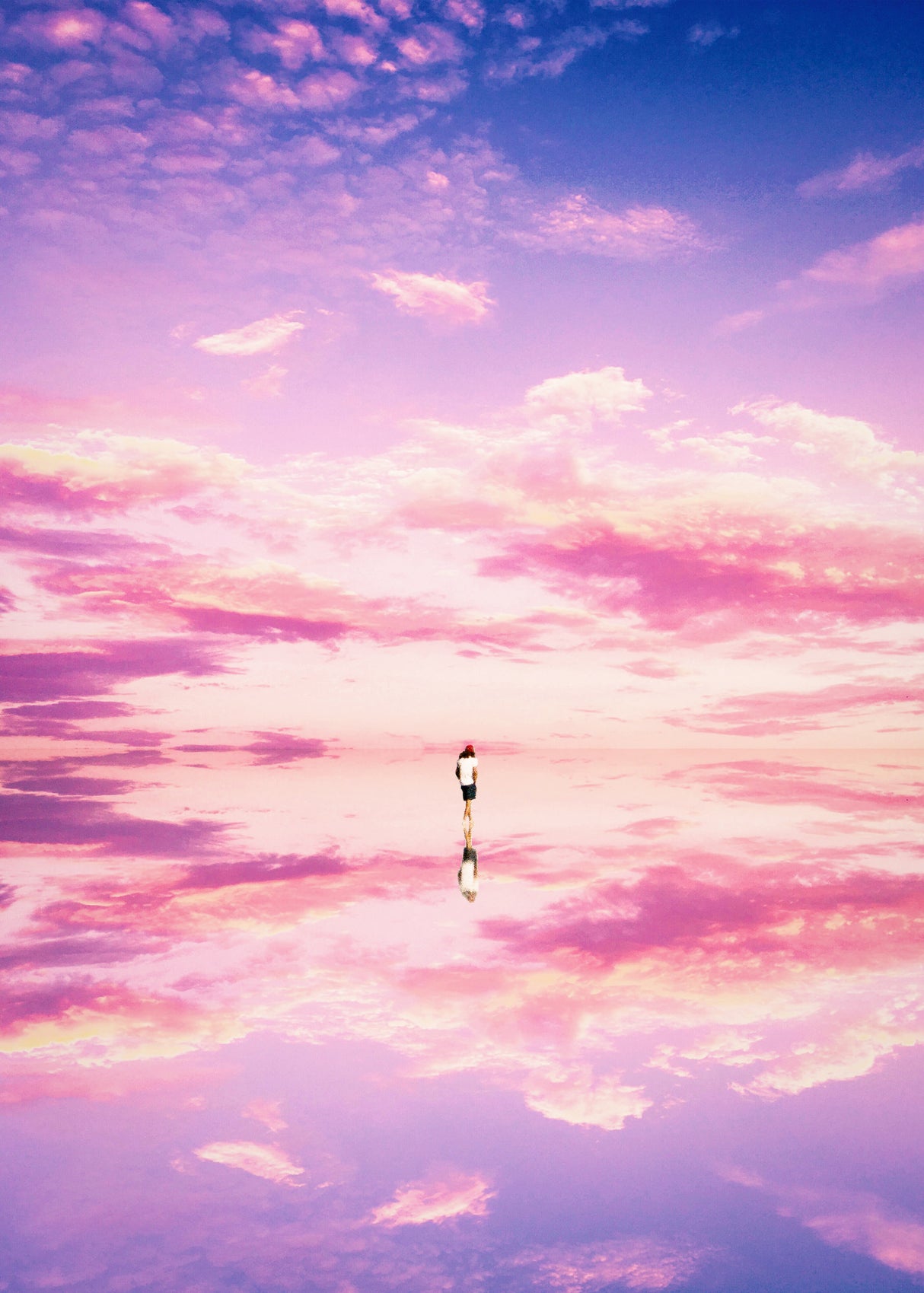 Magical Reflections Sky Poster och Canvastavla
