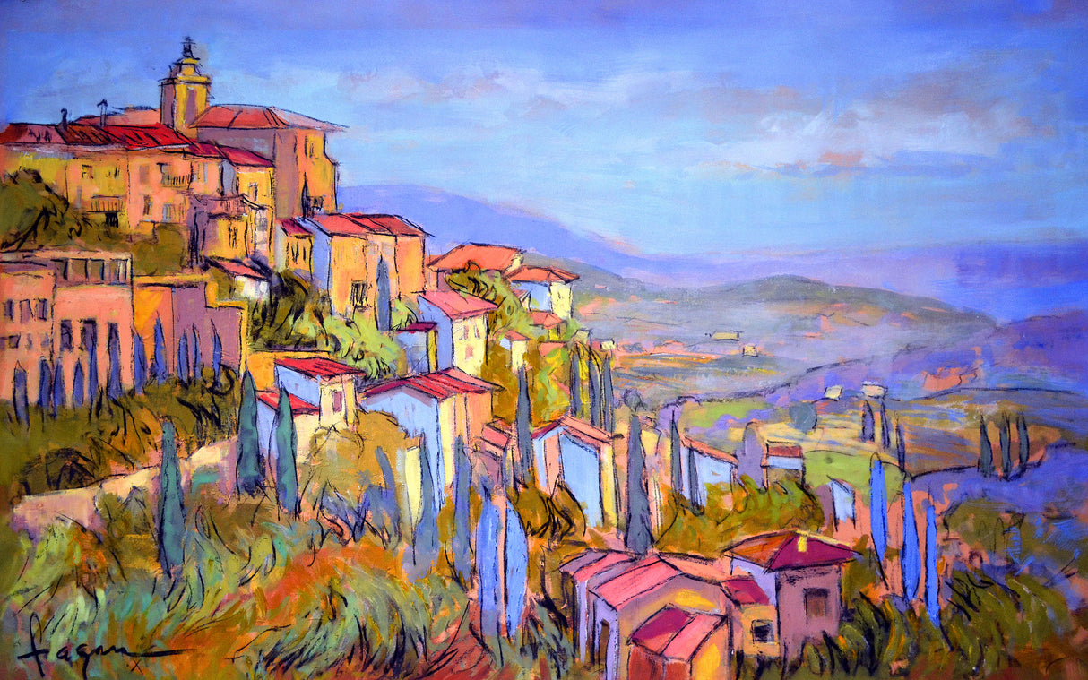 Df1416lavenderfieldsprovence Poster och Canvastavla