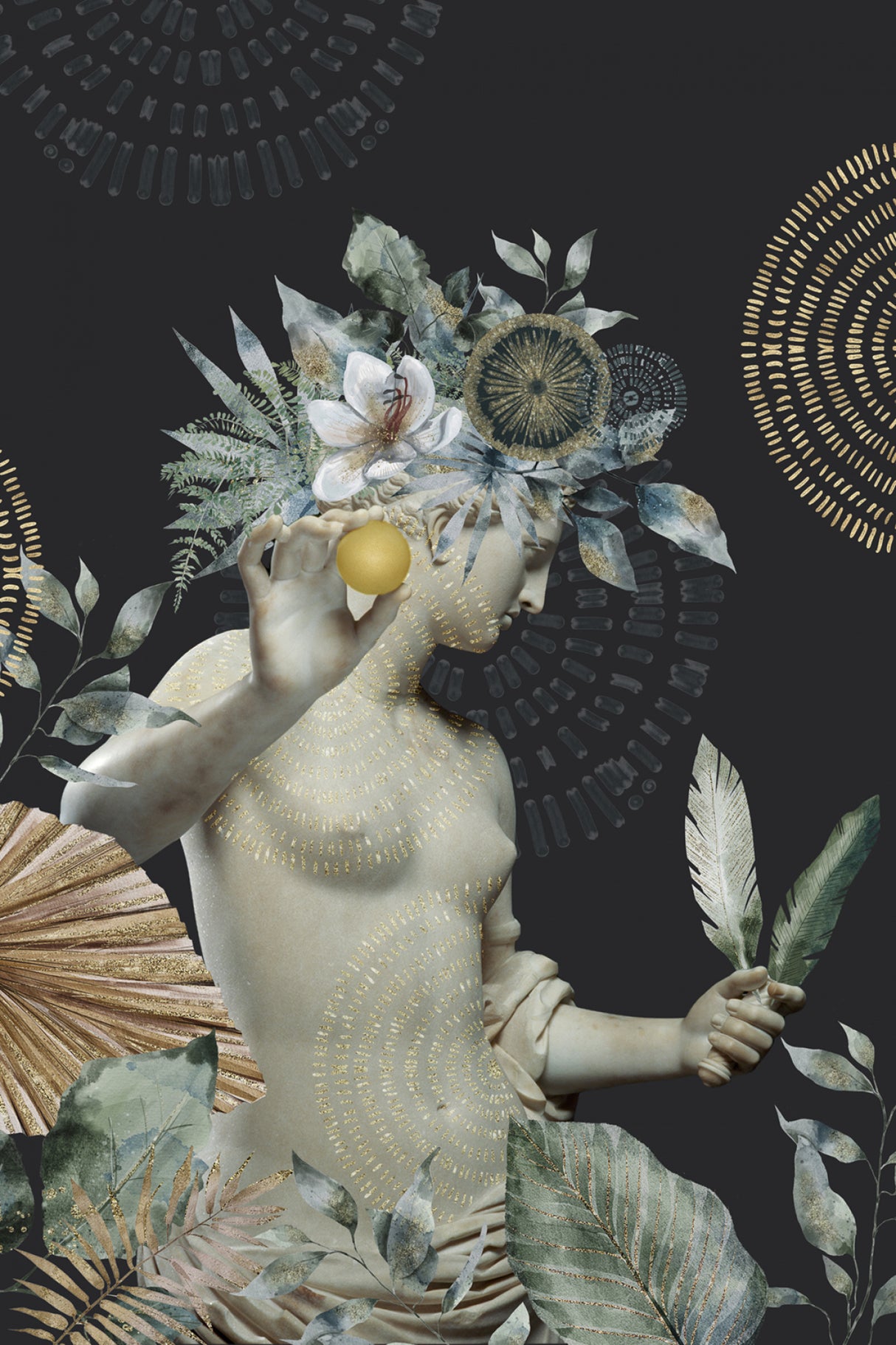 Tribute To the Delicate Strength of Women I Poster och Canvastavla