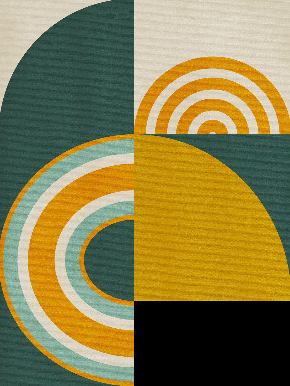 Rainbow Plus Shapes8 Poster och Canvastavla