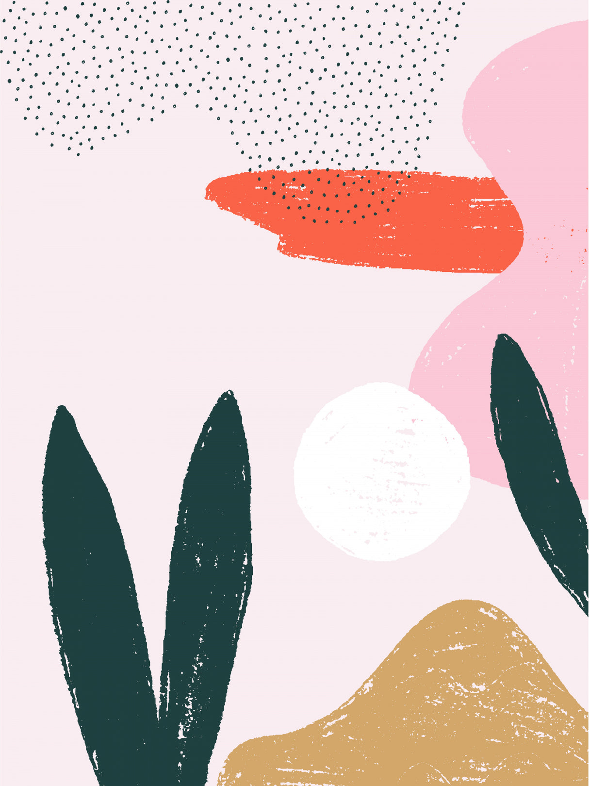 Abstract Rise Poster och Canvastavla