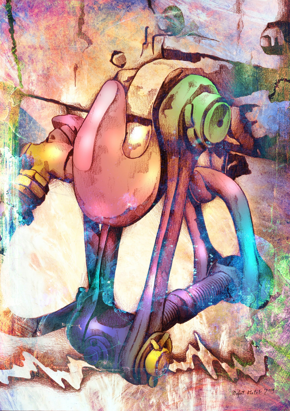 The train chain Poster och Canvastavla