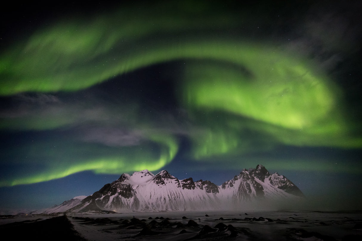 Icelandic Aurora Poster och Canvastavla