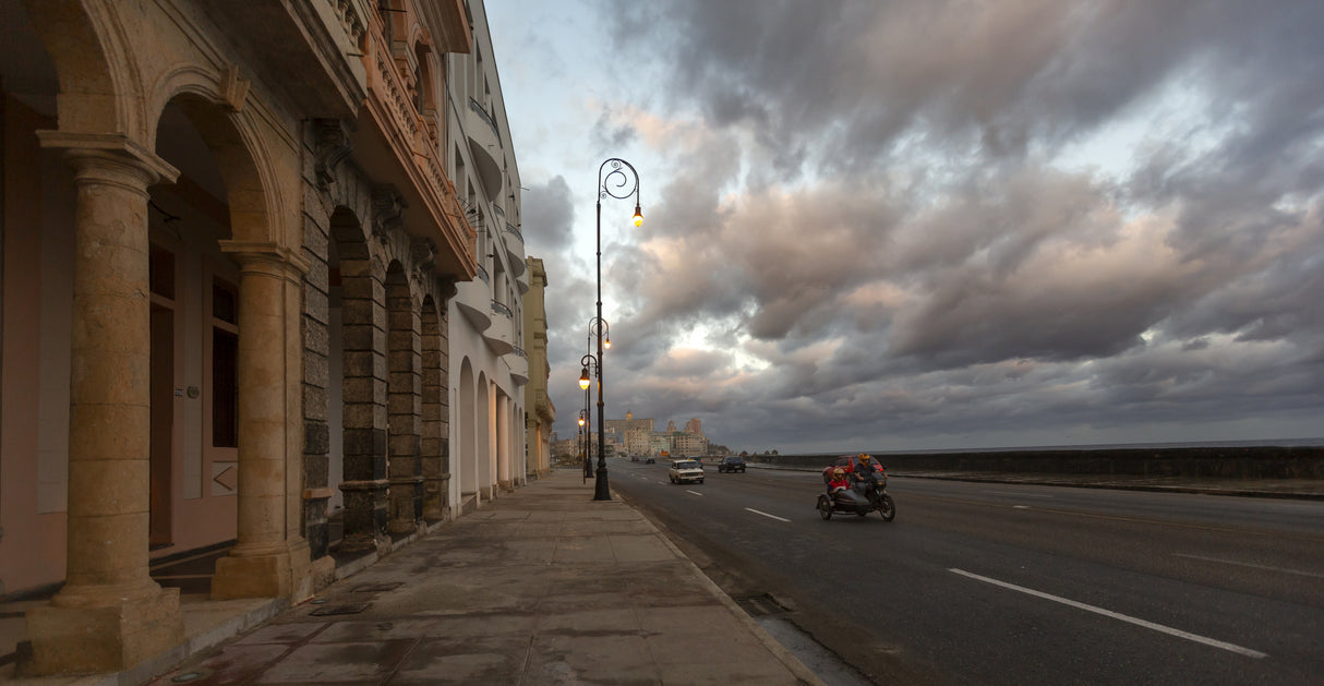 Havanna, Malecon Poster och Canvastavla