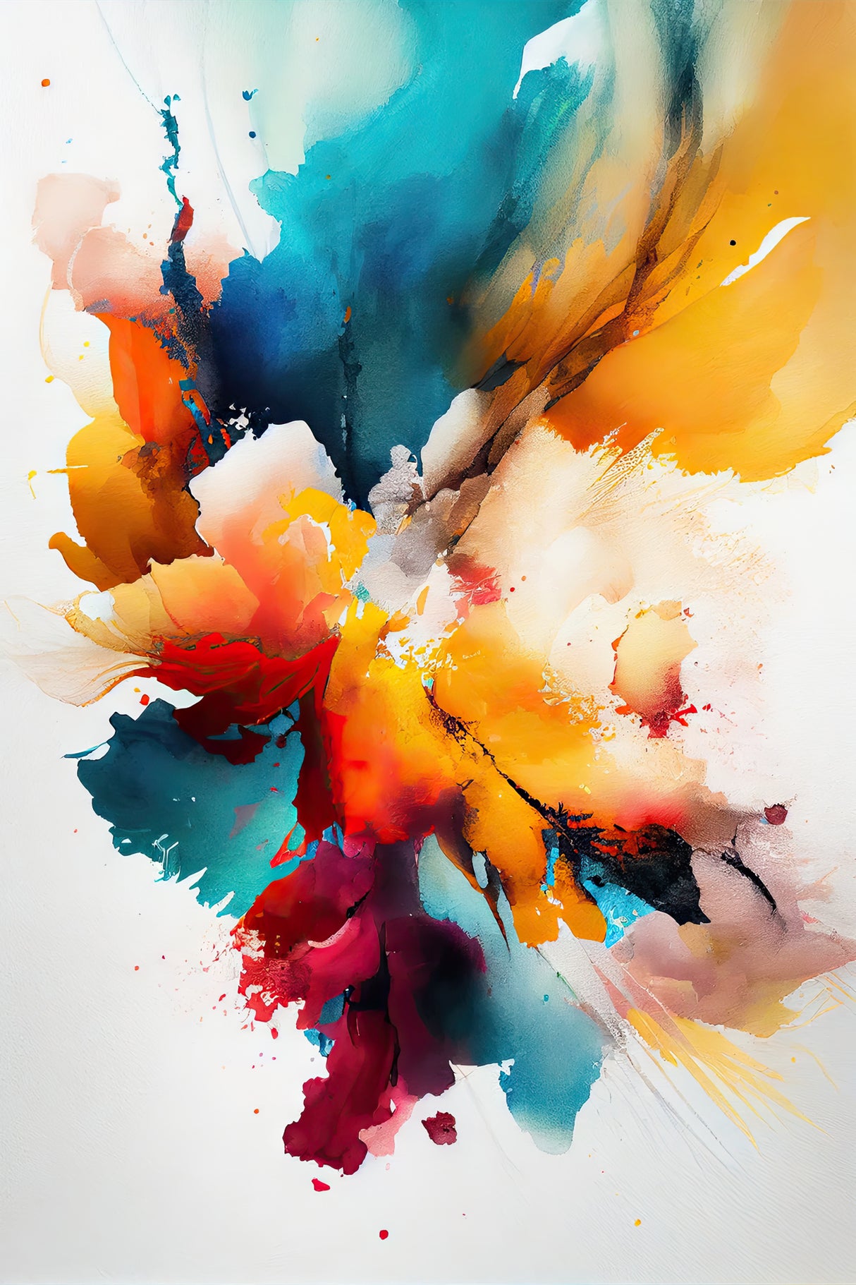 Strong Wind Poster och Canvastavla