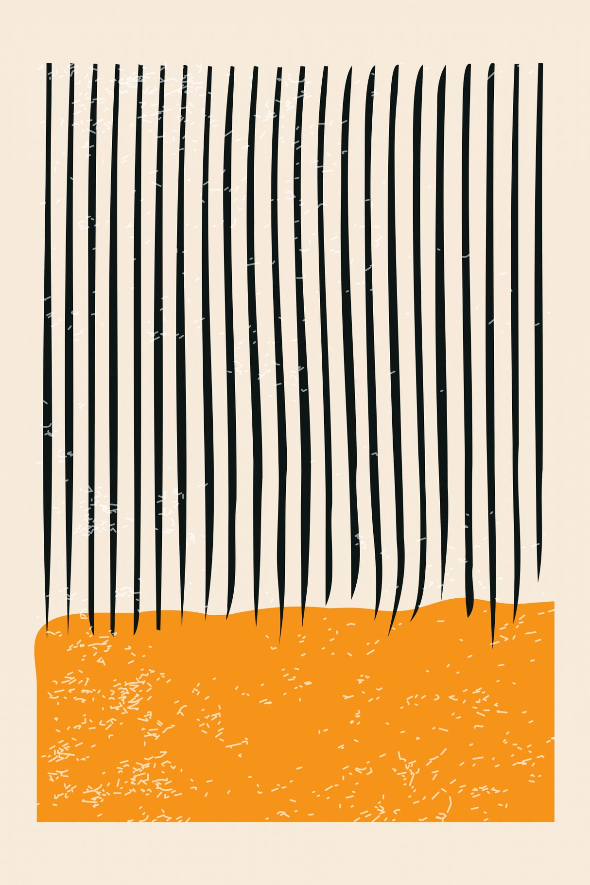 Minimal Abstract Set #3 Poster och Canvastavla