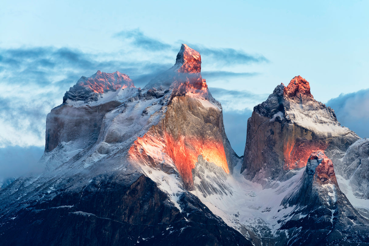 Patagonia, that magic light Poster och Canvastavla
