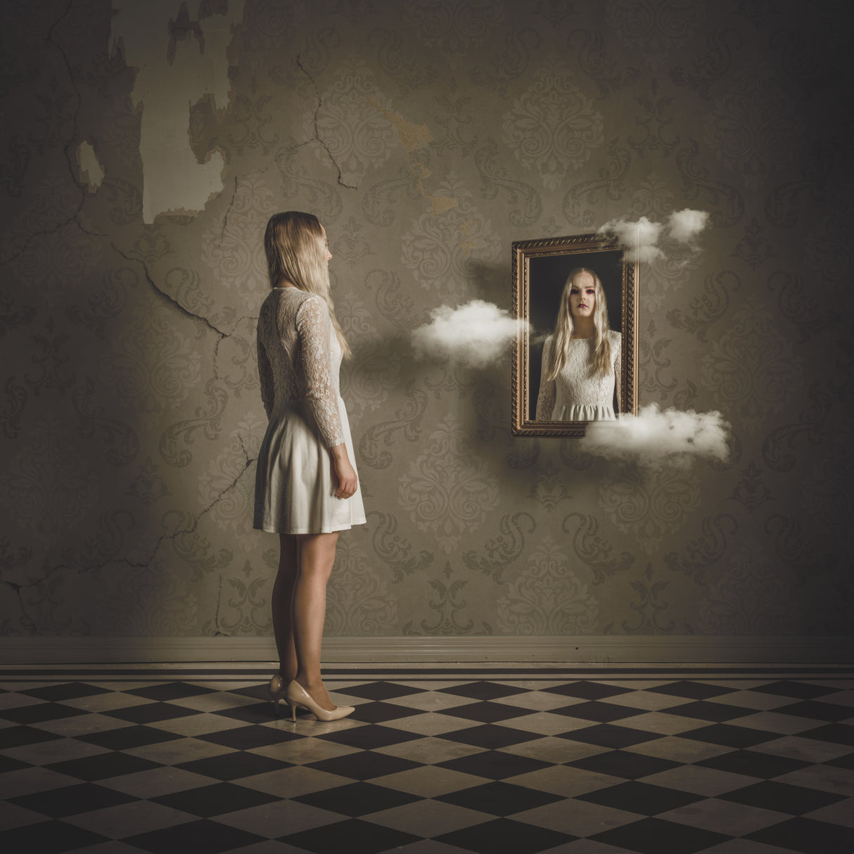 My Mirror Image Poster och Canvastavla