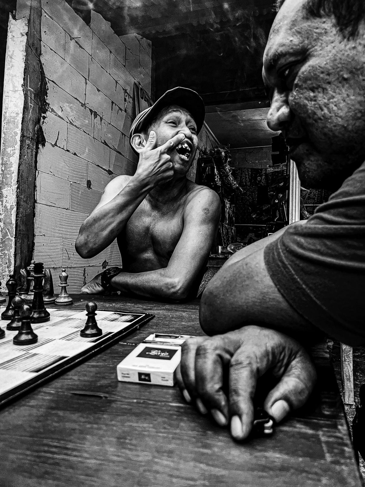 Chess in Bali Poster och Canvastavla