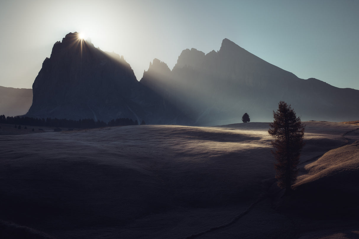 Morning in Dolomites Poster och Canvastavla