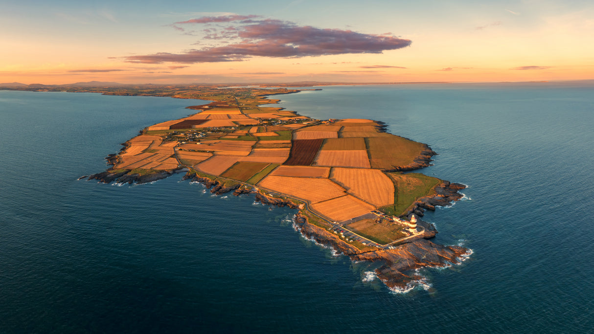 GREAT LIGHTHOUSES OF IRELAND - Hook Head Lighthouse Poster och Canvastavla