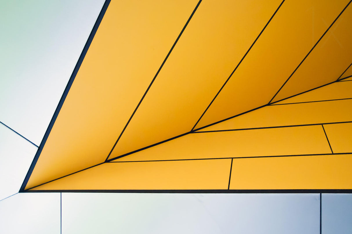 yellow dart Poster och Canvastavla