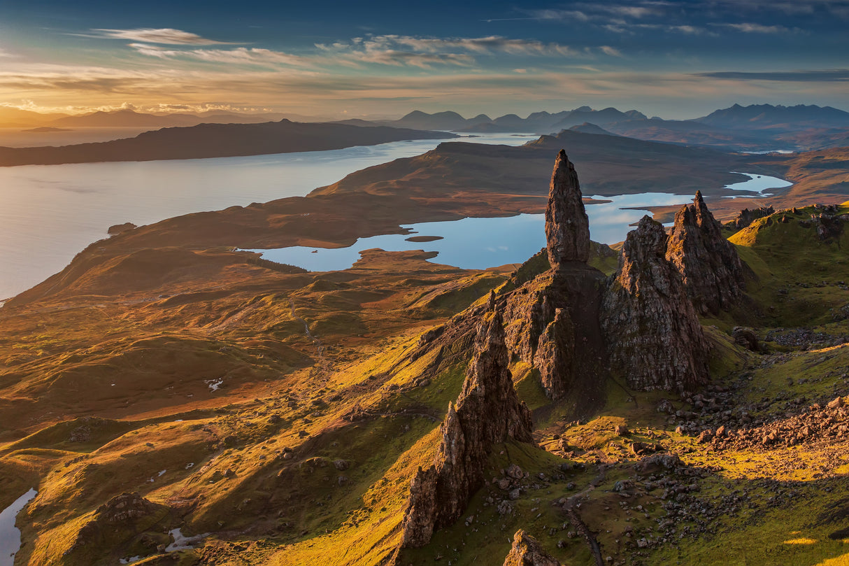 Sunrise on the Storr Poster och Canvastavla