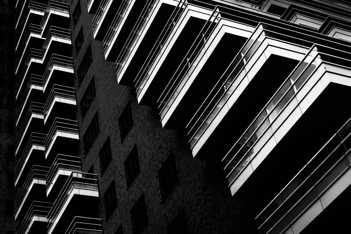 Cascade of balconies Poster och Canvastavla
