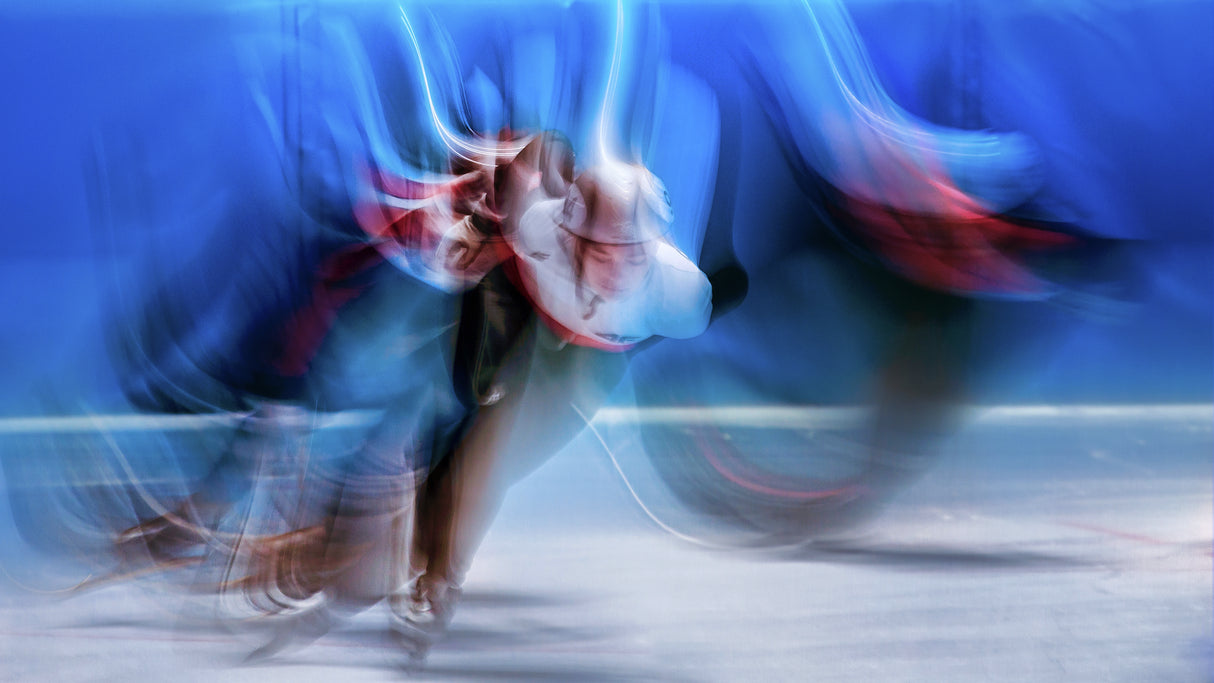 Shorttrack 4 Poster och Canvastavla