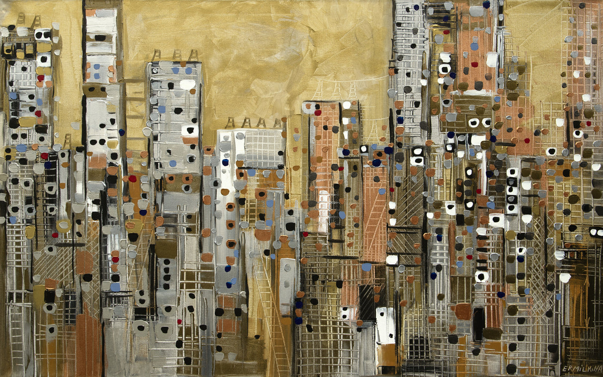 Golden Sky Poster och Canvastavla