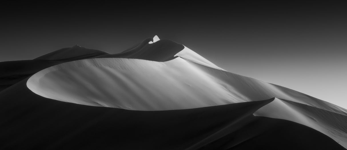 Curving Sand Dune Poster och Canvastavla